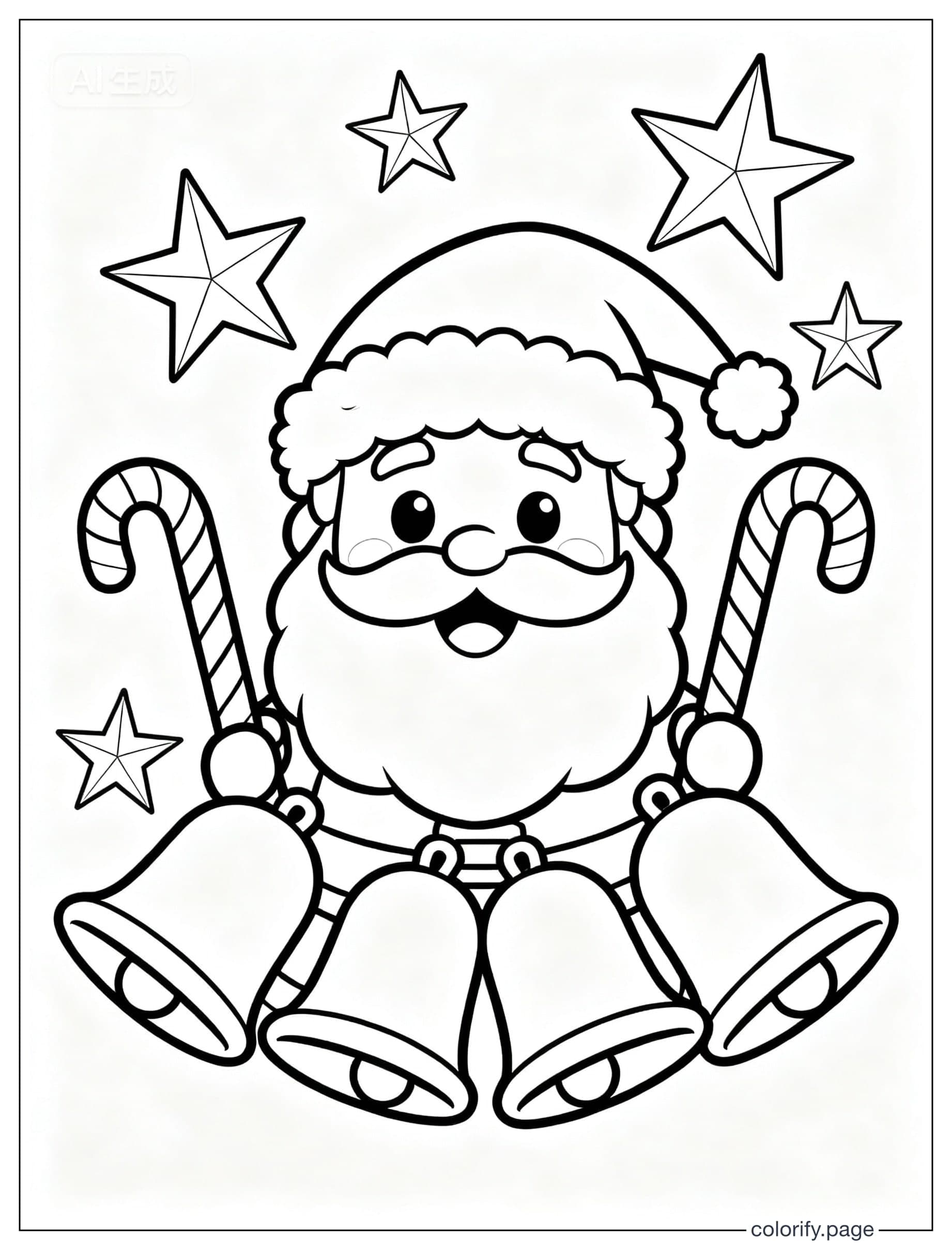 Christmas coloring pages - Free & Printable (No Watermark)