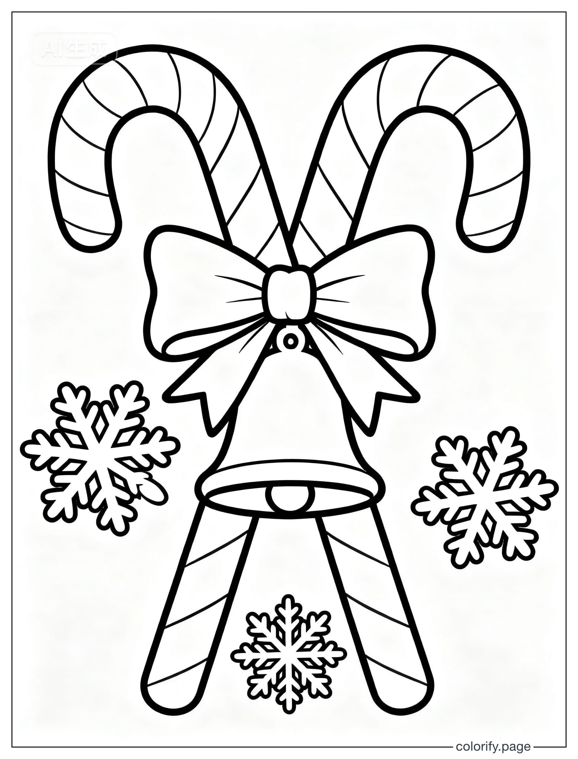 Christmas coloring pages - Free & Printable (No Watermark)