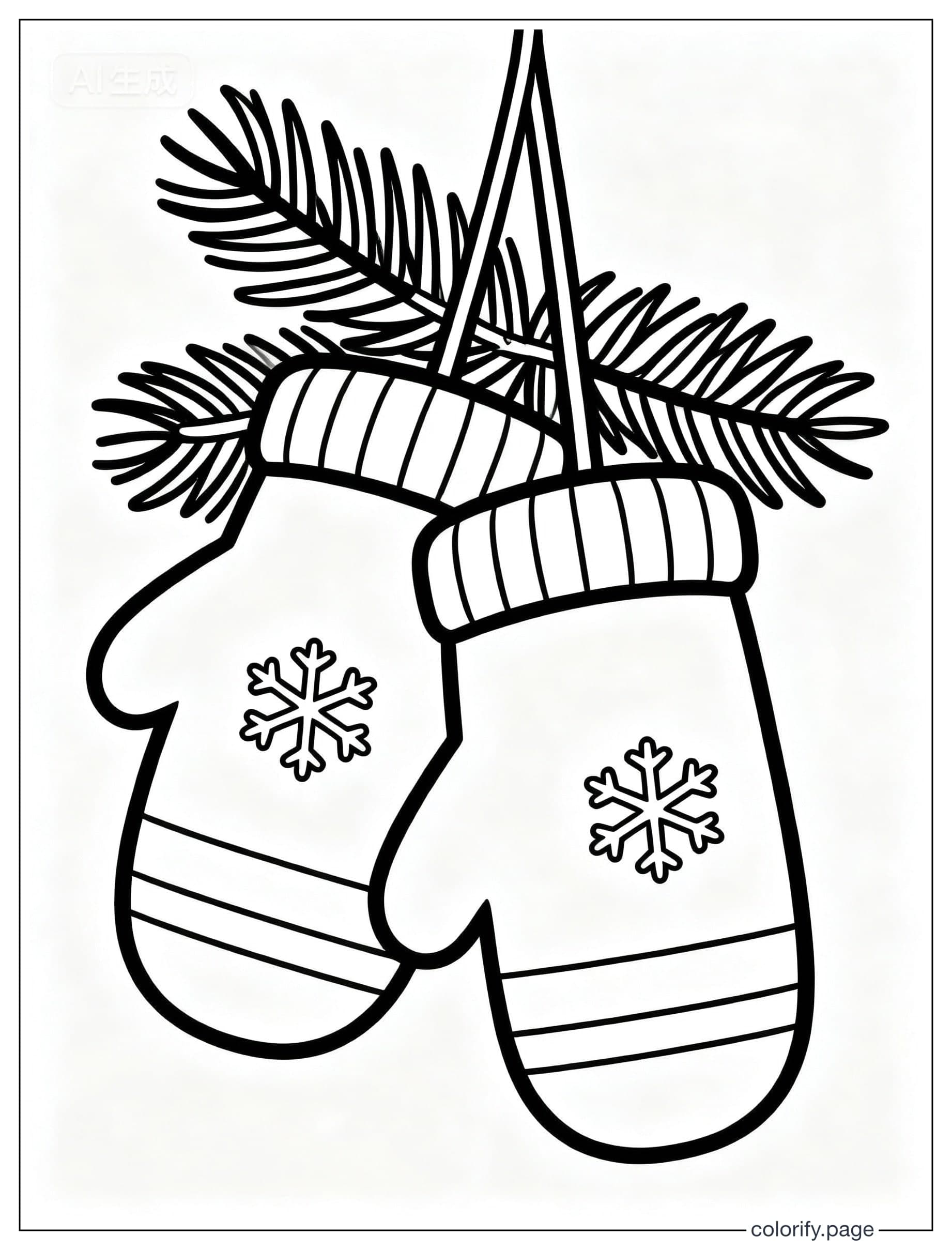 Christmas coloring pages - Free & Printable (No Watermark)