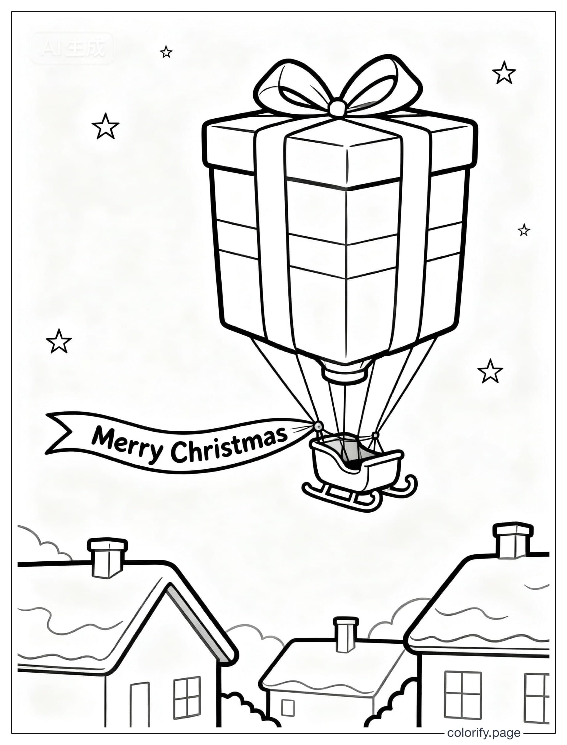 Christmas coloring pages - Free & Printable (No Watermark)