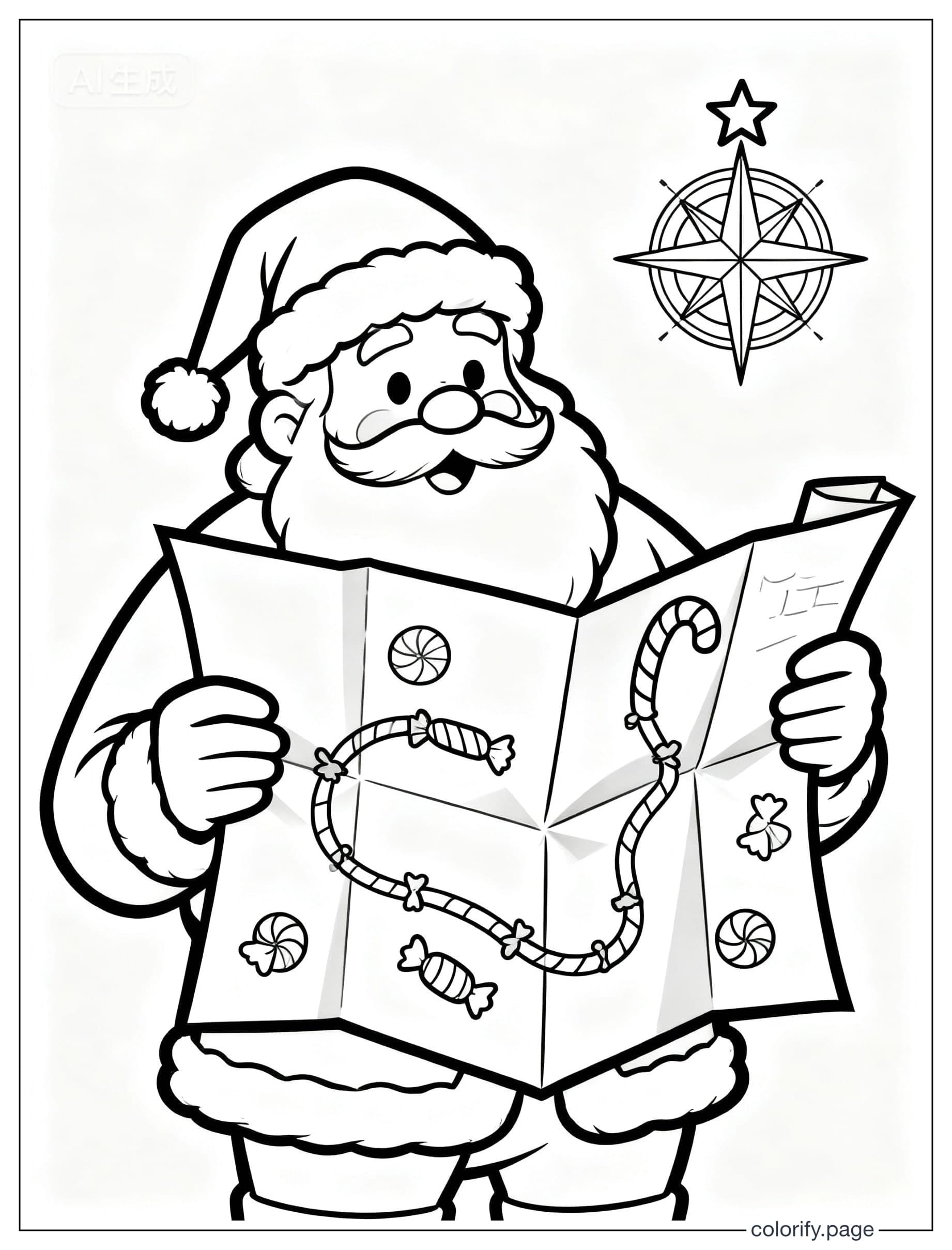 Christmas coloring pages - Free & Printable (No Watermark)