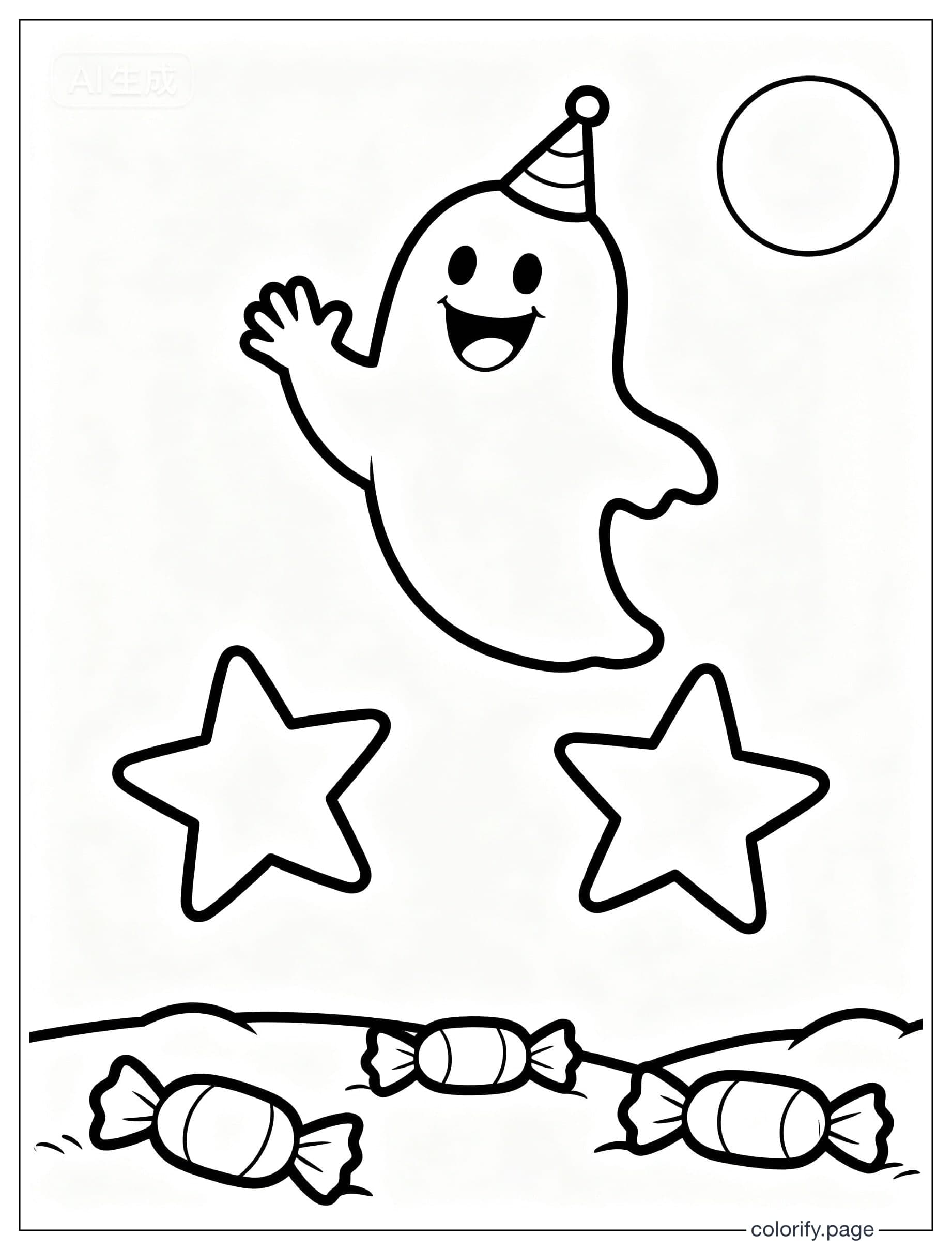 Halloween coloring pages - Free & Printable (No Watermark)