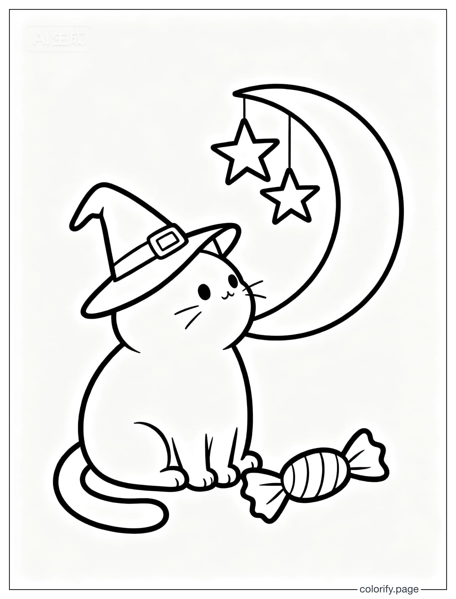Halloween coloring pages - Free & Printable (No Watermark)