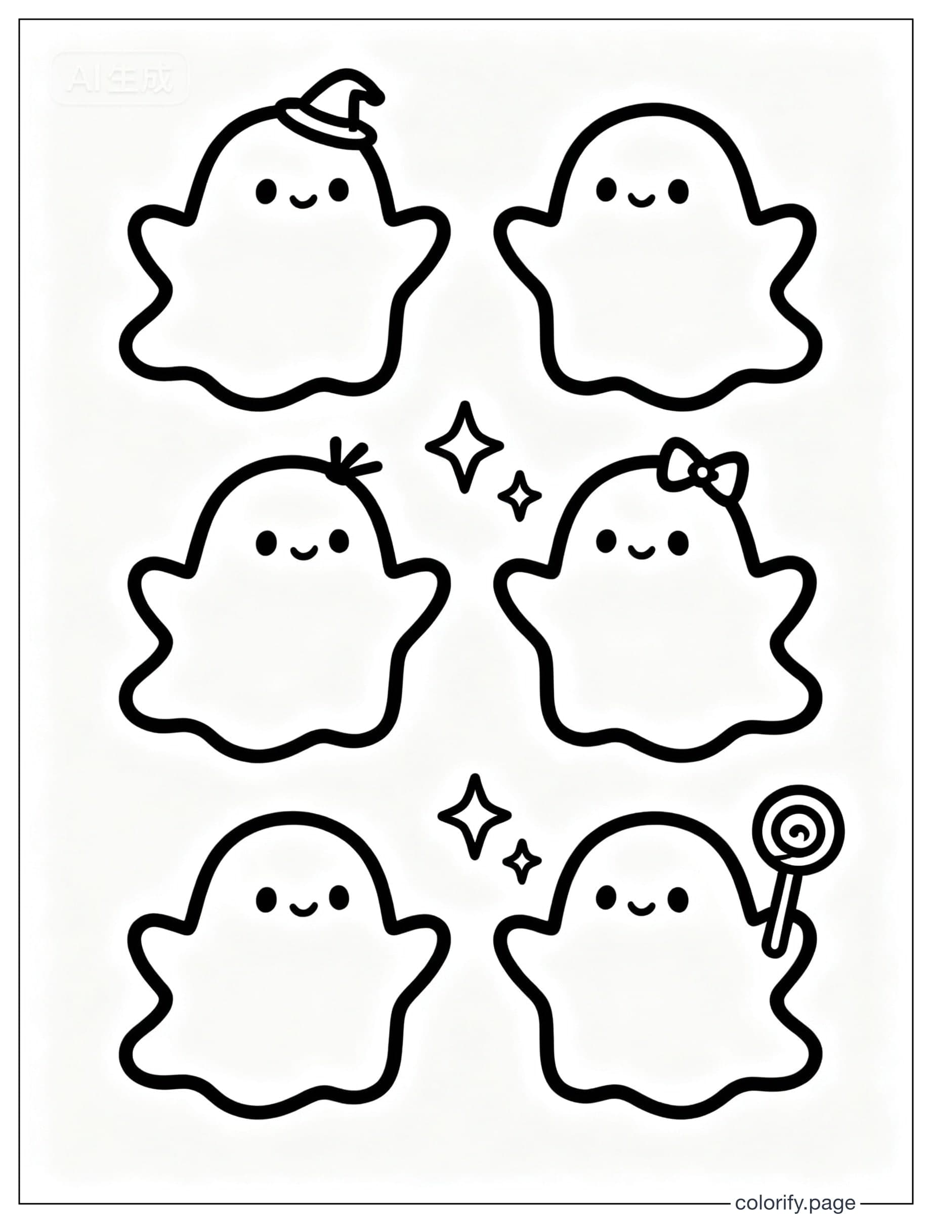Halloween coloring pages - Free & Printable (No Watermark)