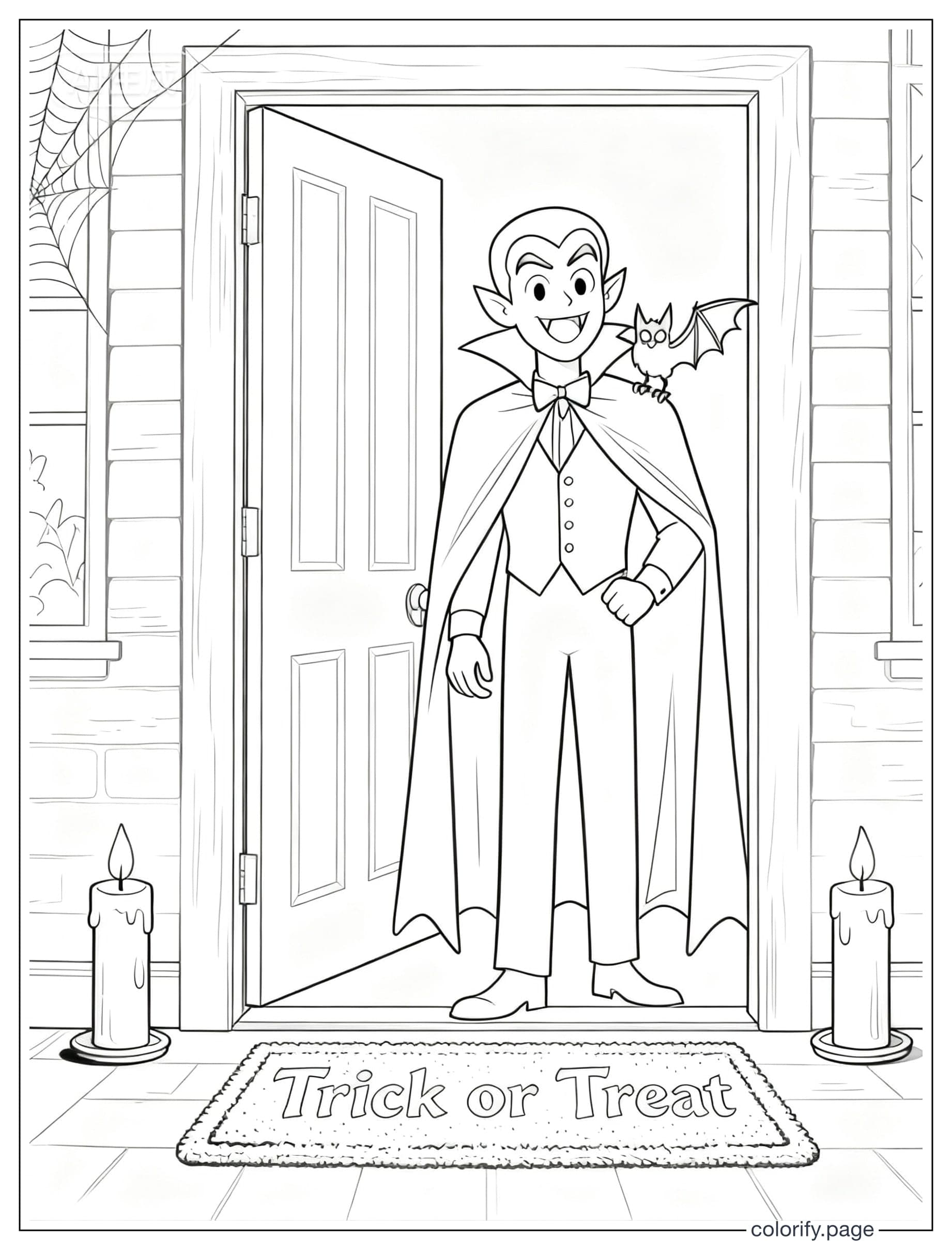 Halloween coloring pages - Free & Printable (No Watermark)