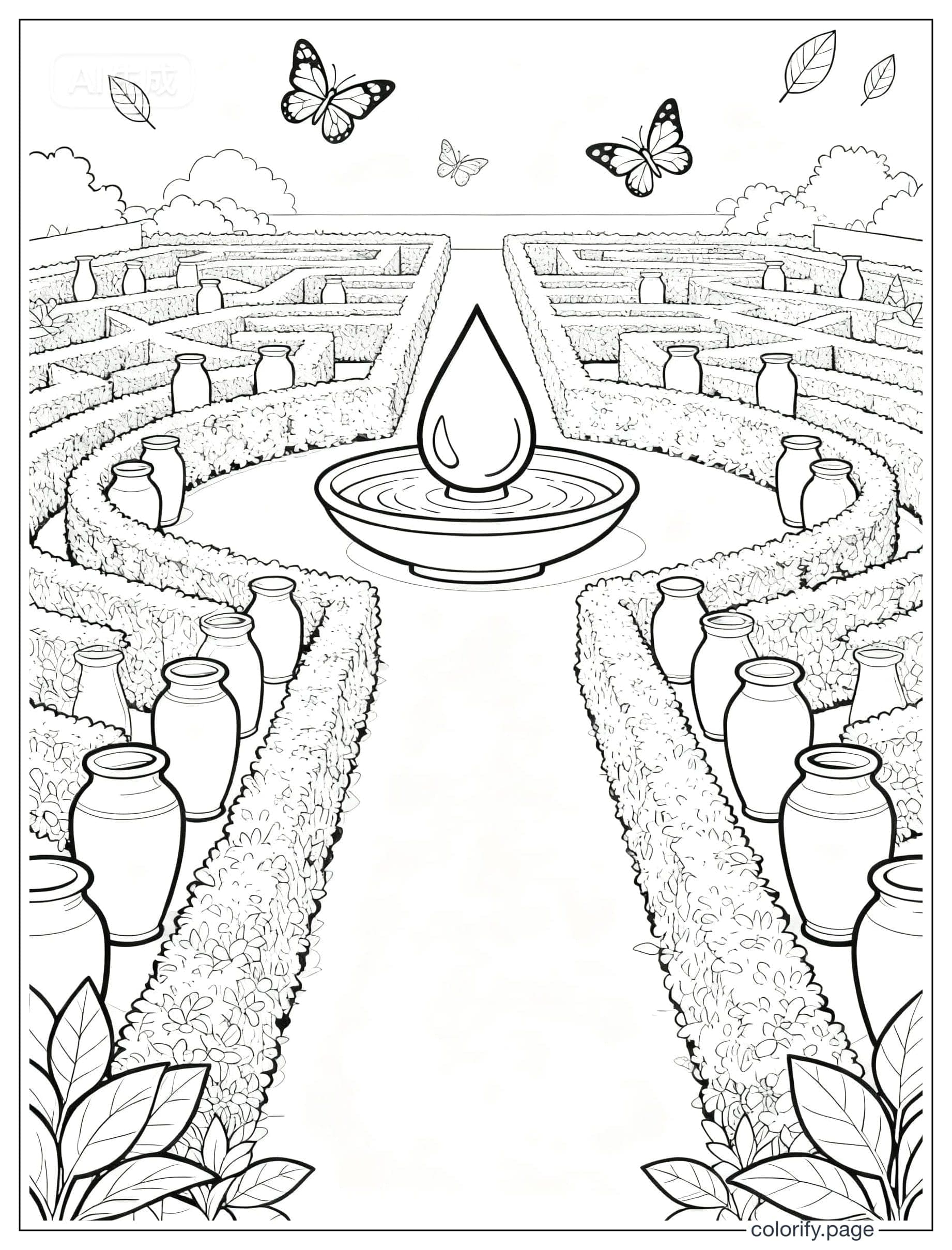 Ceramic Coloring Page涂色页 - 免费可打印(无水印)
