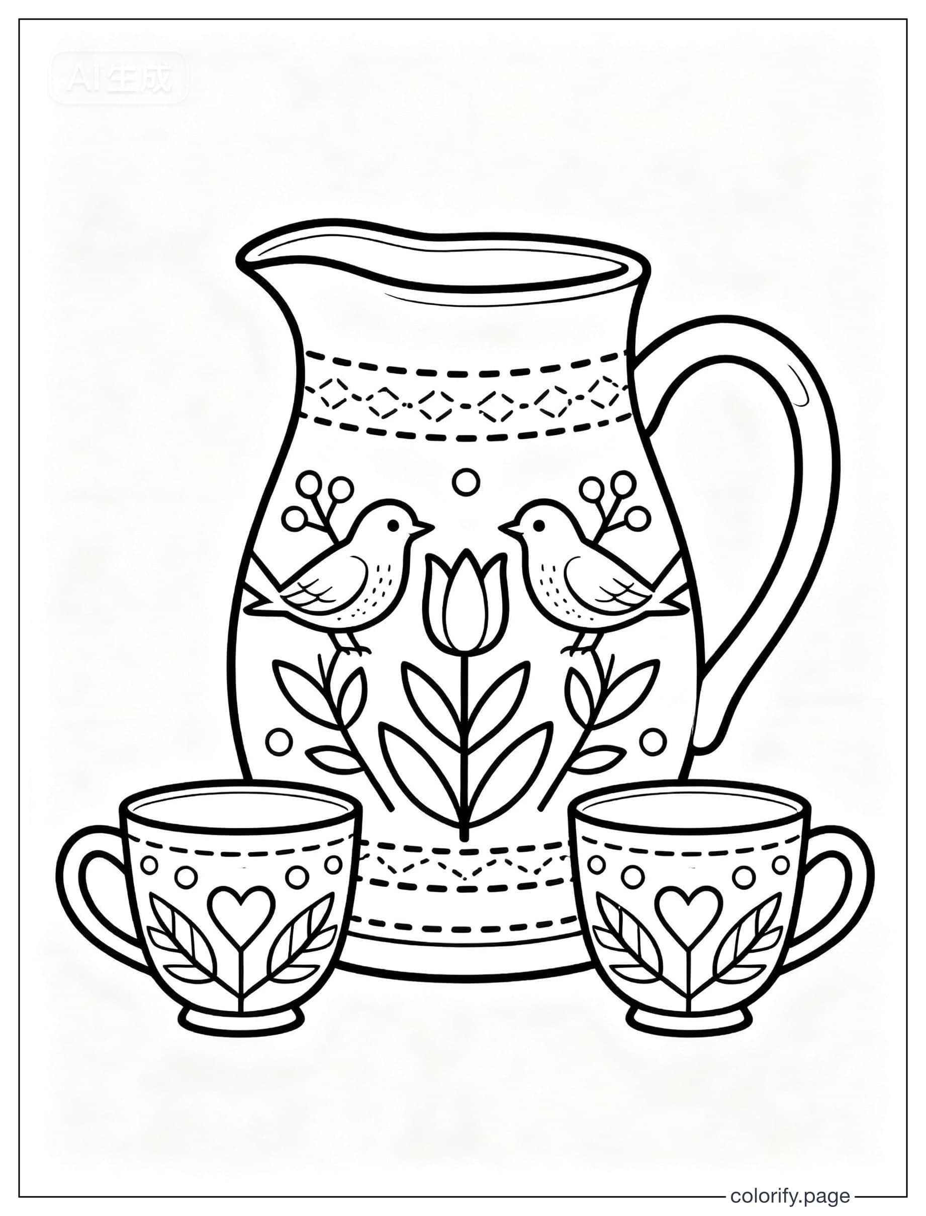 Páginas para colorear de Ceramic Coloring Page - Gratis e imprimibles (Sin marca de agua)