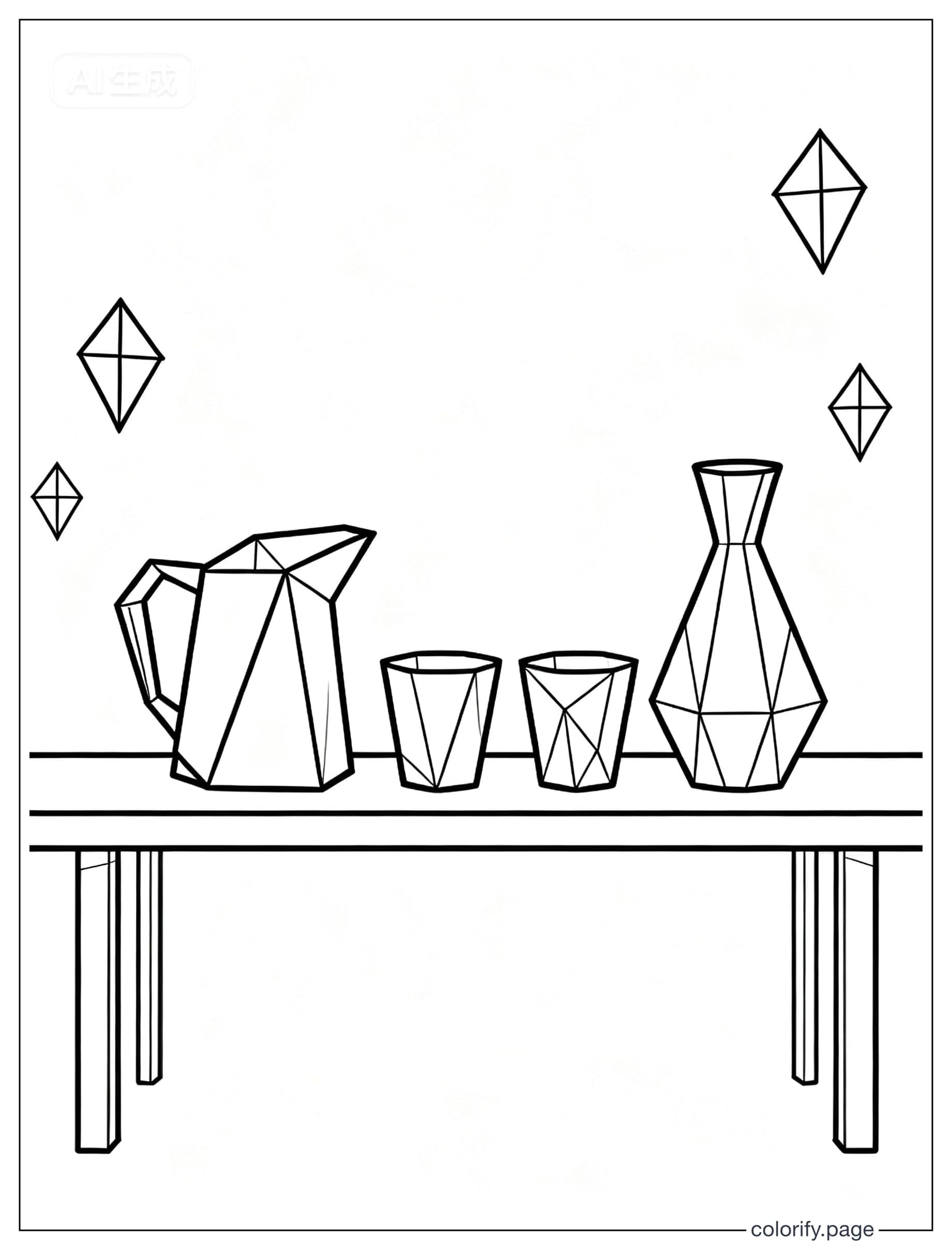 Ceramic Coloring Page coloring pages - Free & Printable (No Watermark)