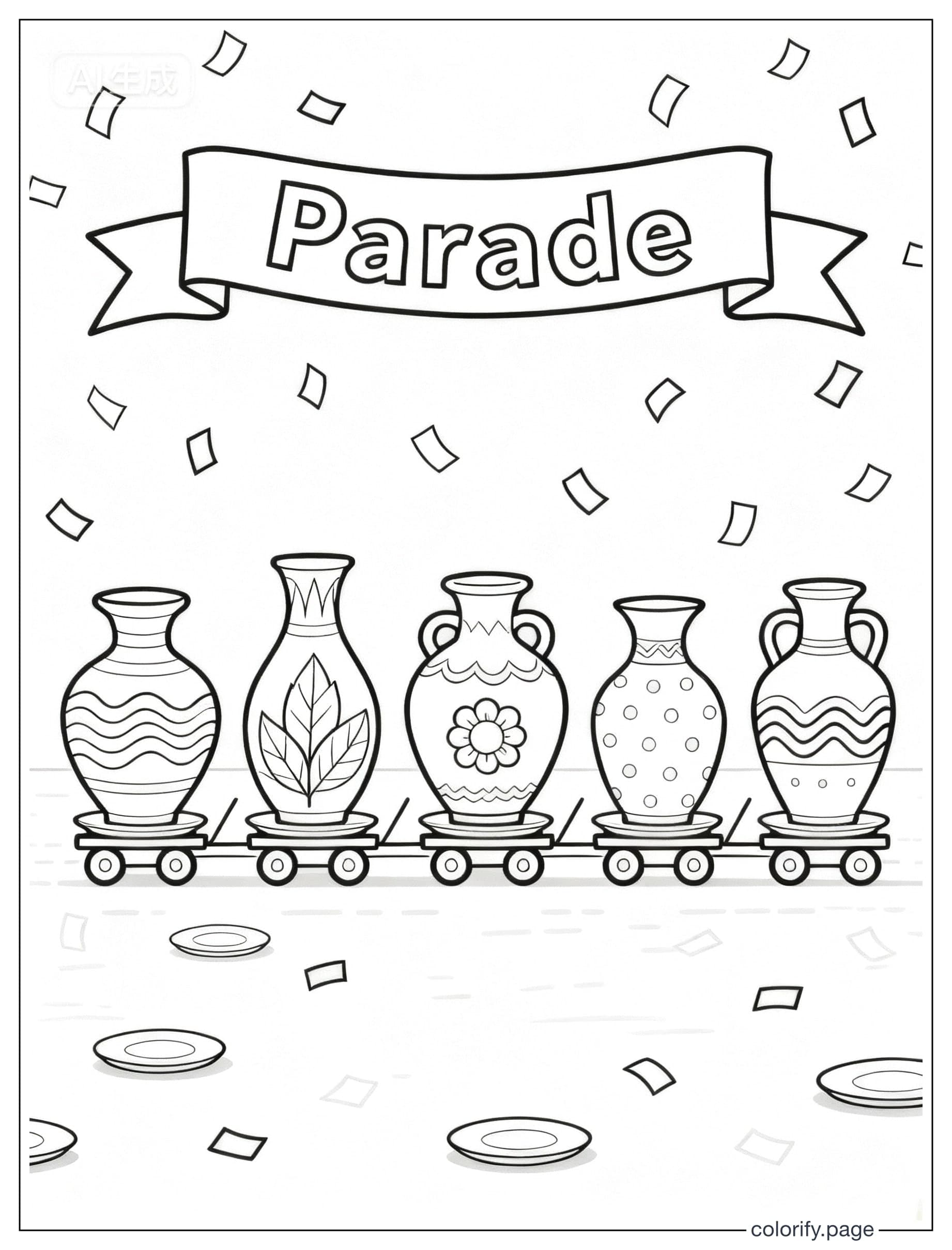 Ceramic Coloring Page coloring pages - Free & Printable (No Watermark)