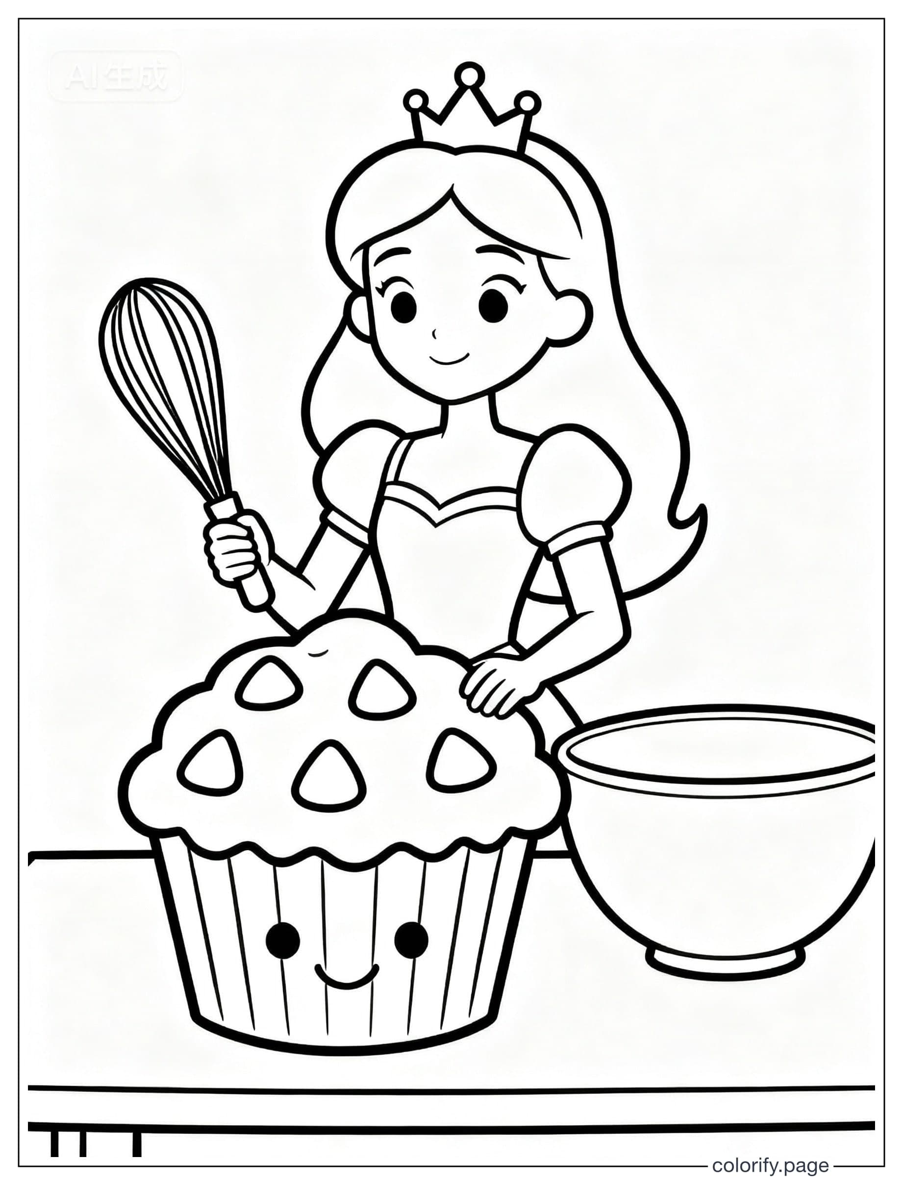 Princess coloring pages - Free & Printable (No Watermark)