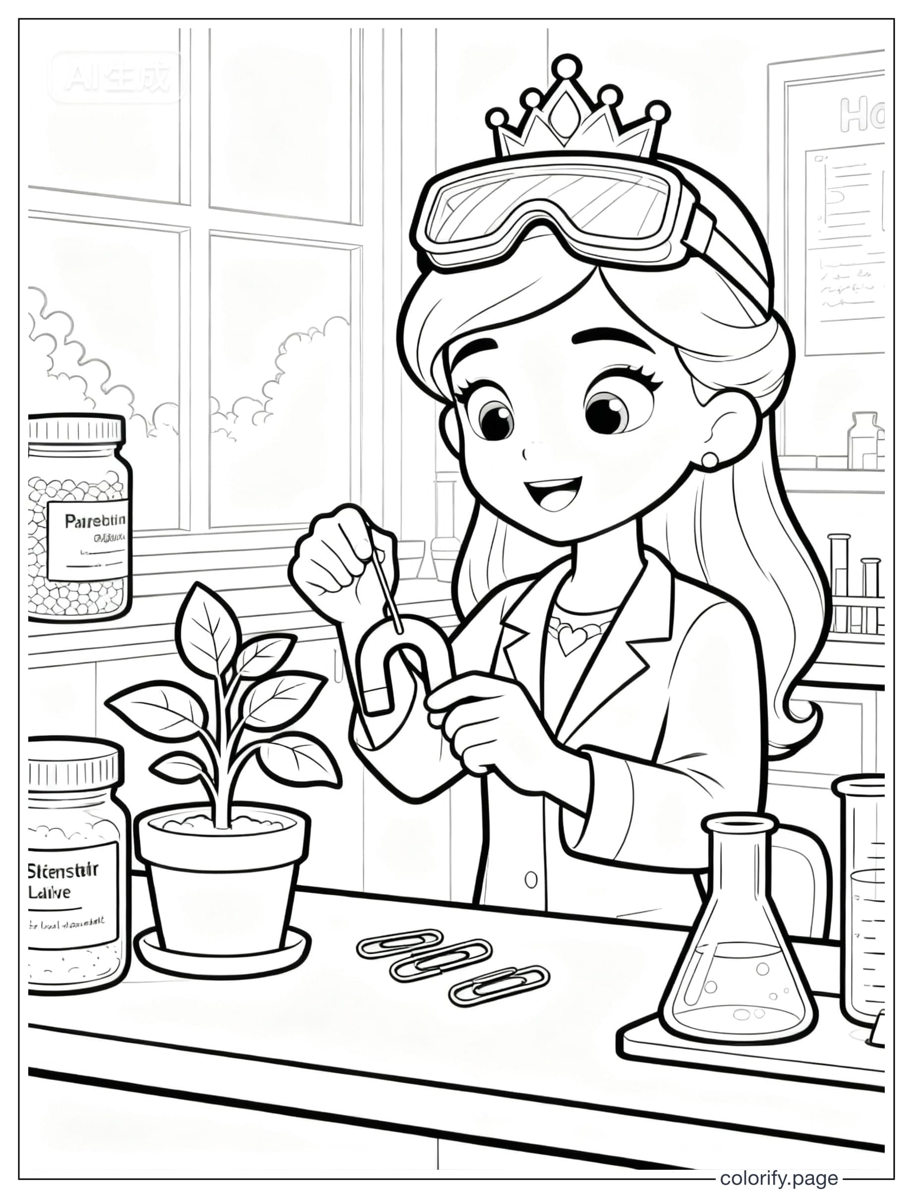 Princess coloring pages - Free & Printable (No Watermark)
