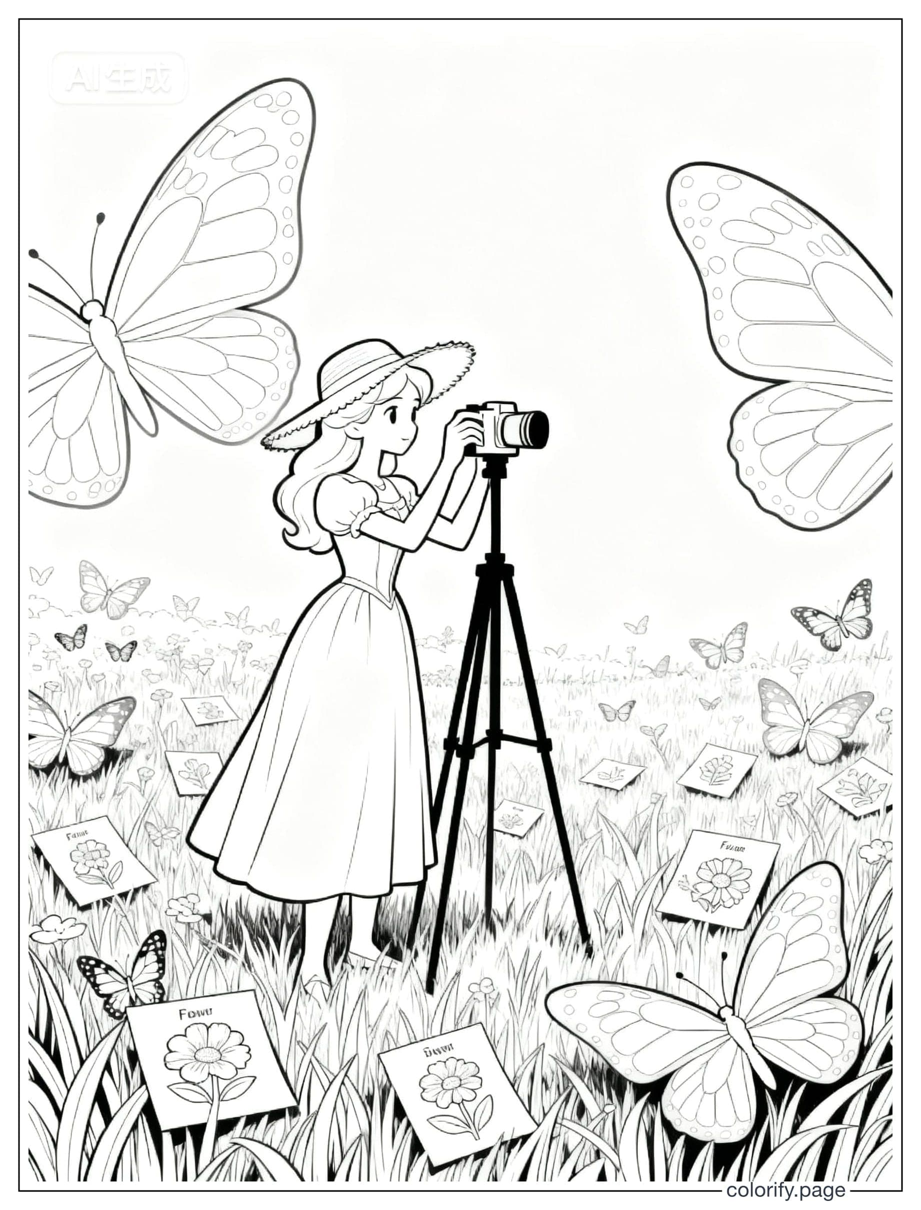 Princess coloring pages - Free & Printable (No Watermark)