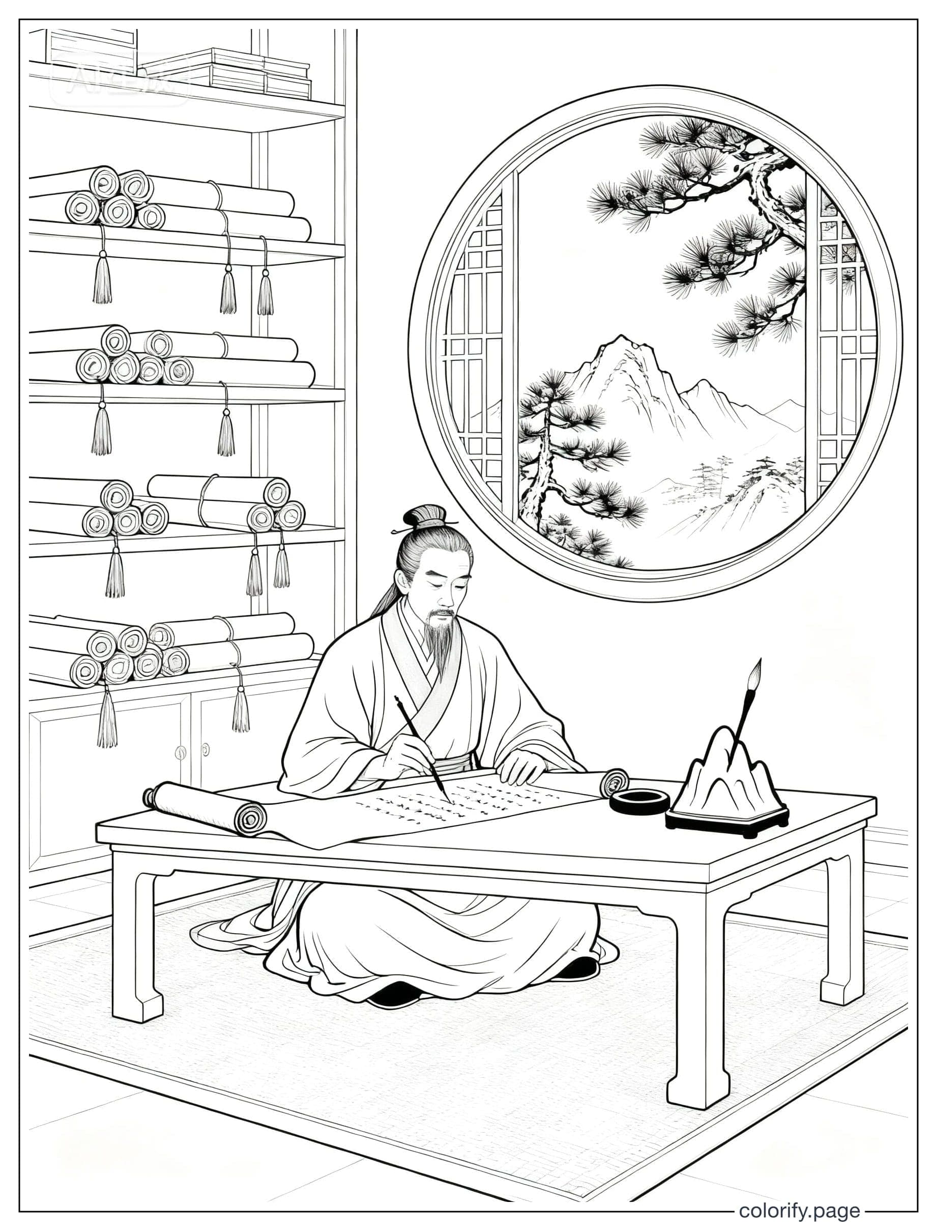 China Theme coloring pages - Free & Printable (No Watermark)