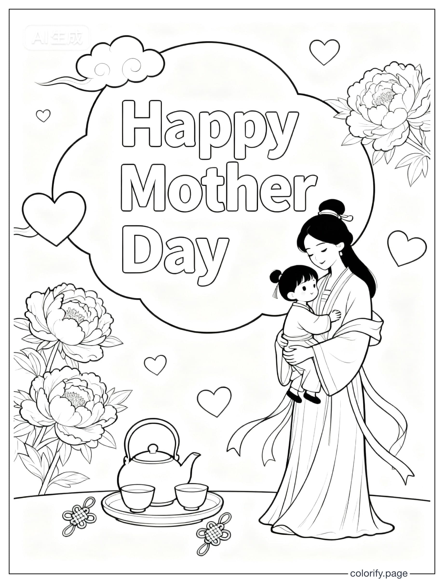 China Theme coloring pages - Free & Printable (No Watermark)