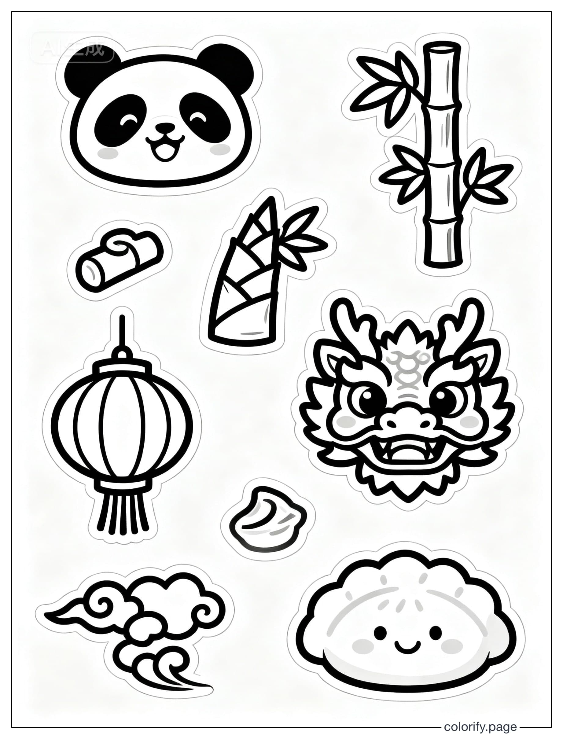 China Theme coloring pages - Free & Printable (No Watermark)