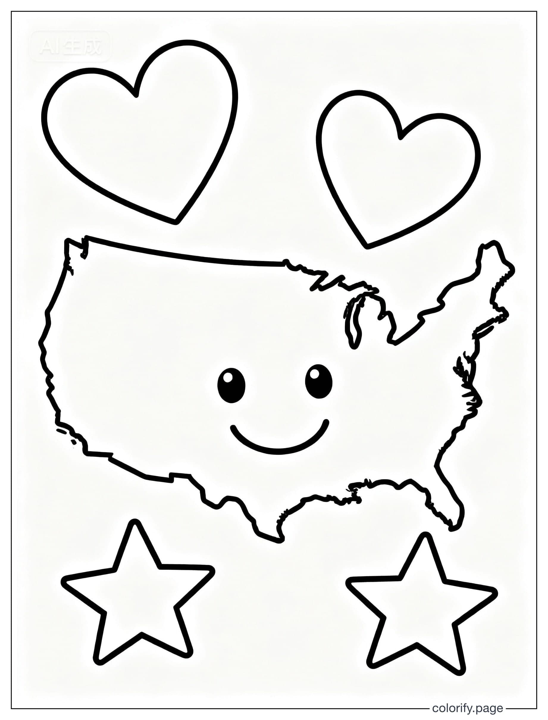 USA coloring pages - Free & Printable (No Watermark)