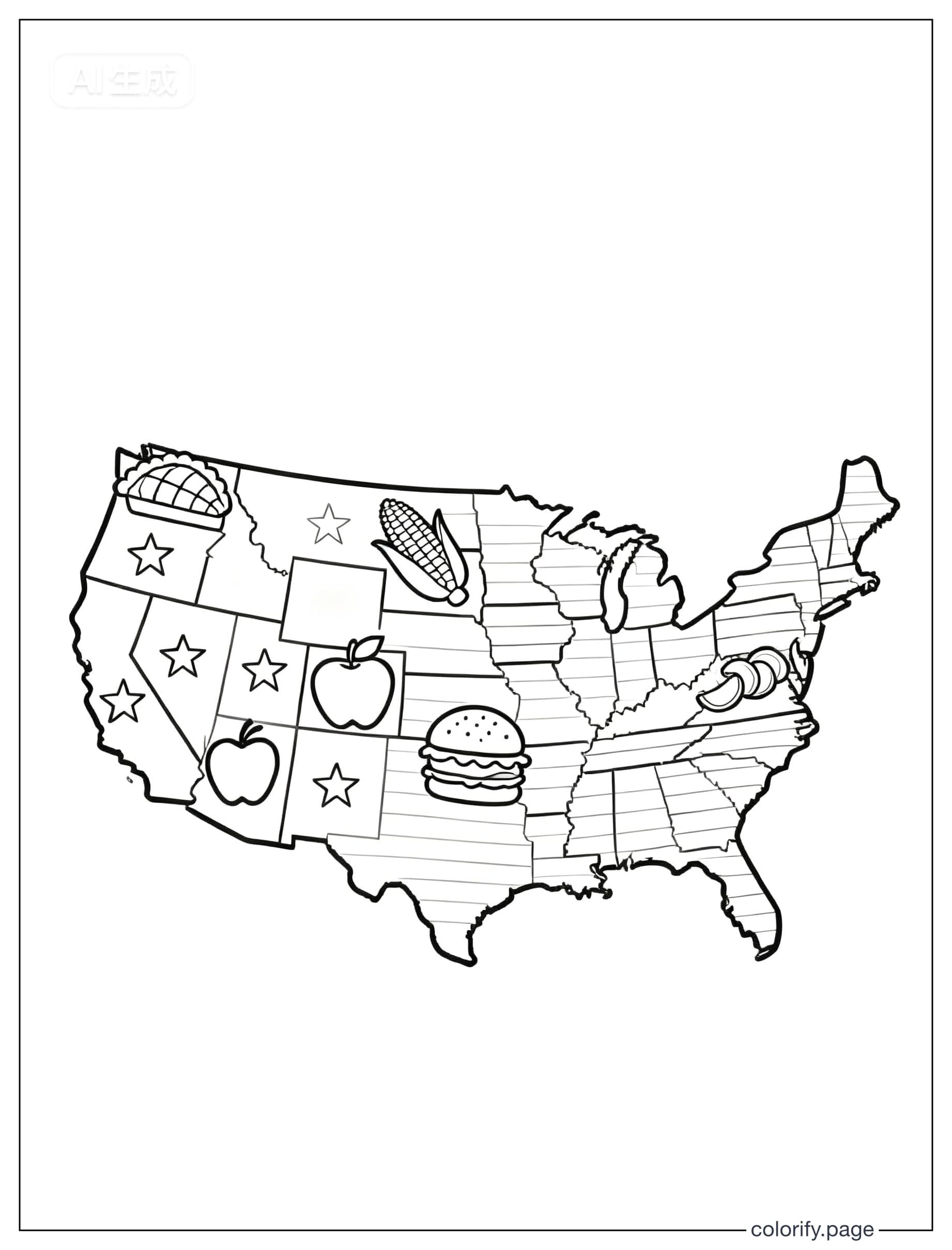 USA coloring pages - Free & Printable (No Watermark)