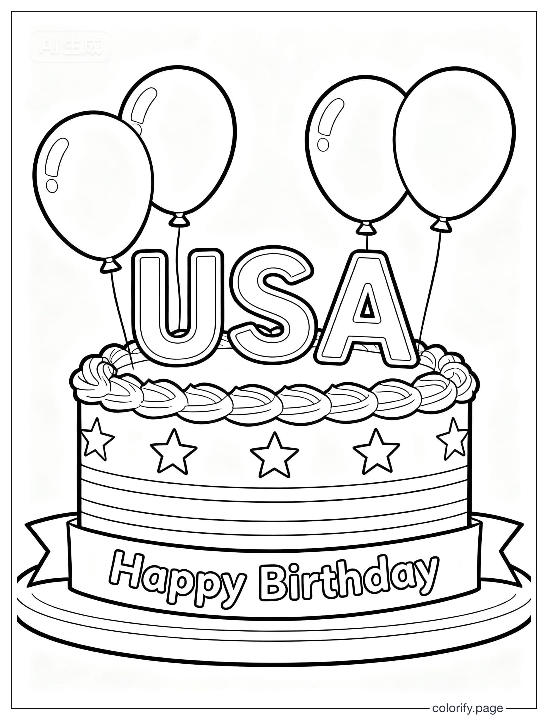 Páginas para colorear de USA - Gratis e imprimibles (Sin marca de agua)