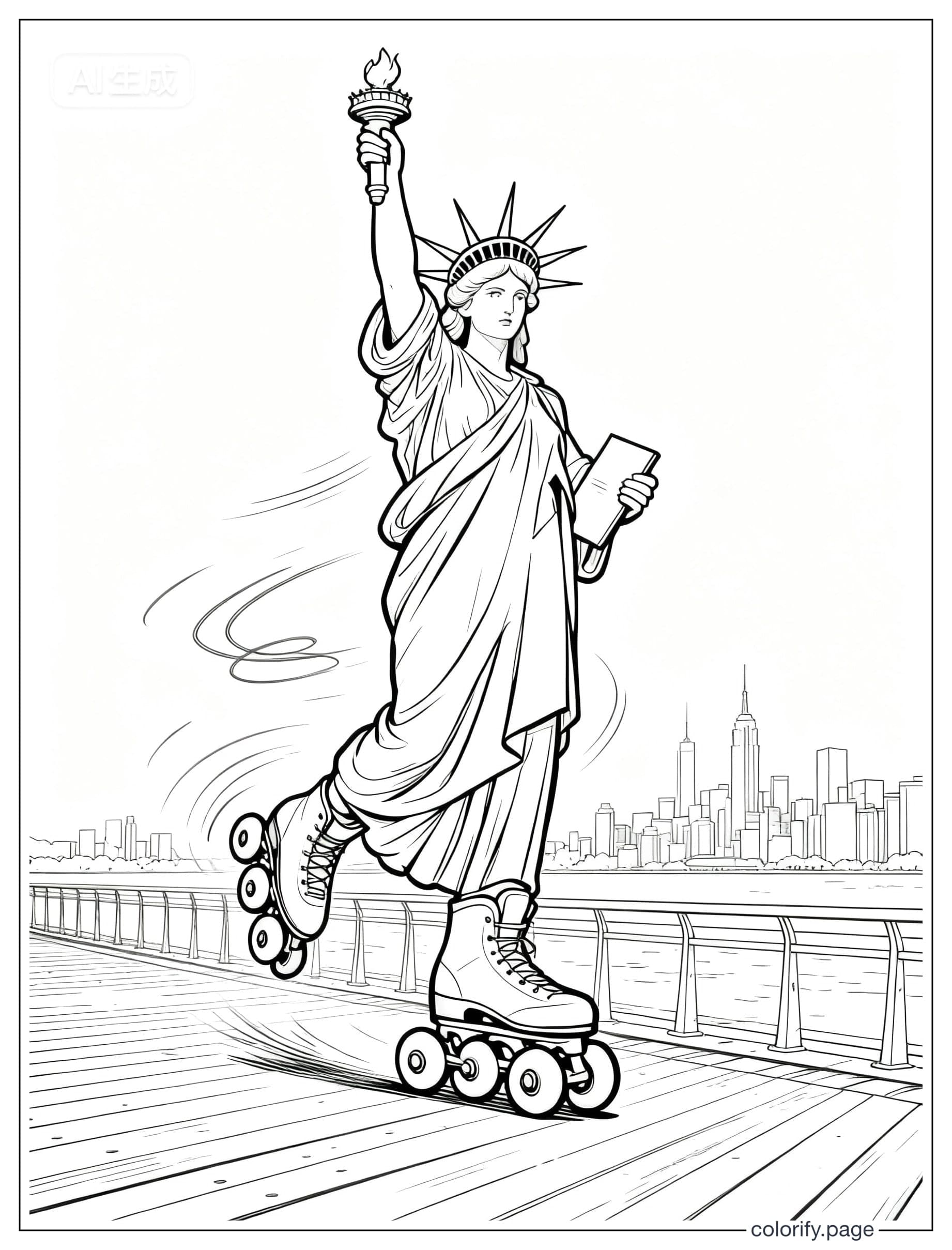 Páginas para colorear de USA - Gratis e imprimibles (Sin marca de agua)