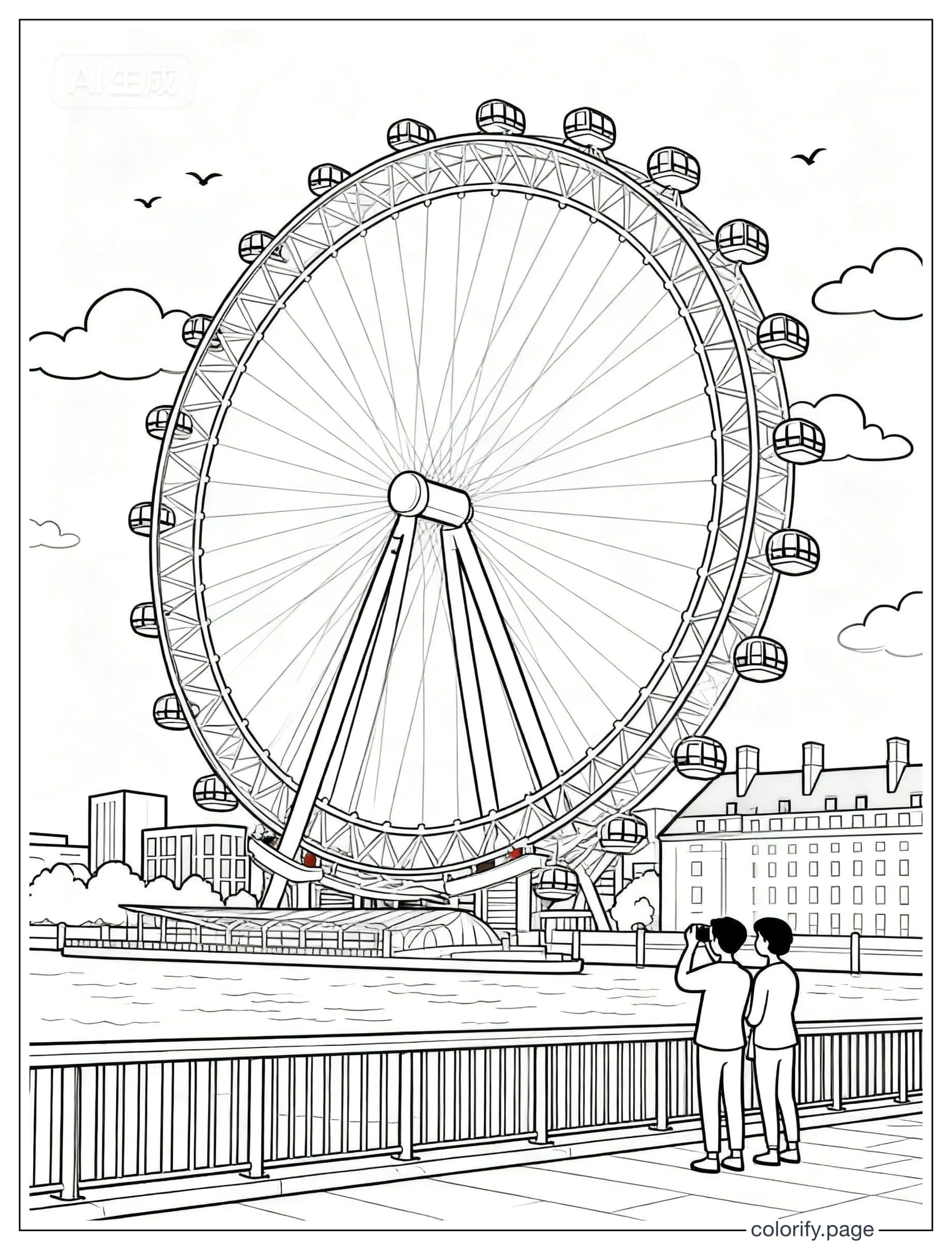 United Kingdom Theme coloring pages - Free & Printable (No Watermark)