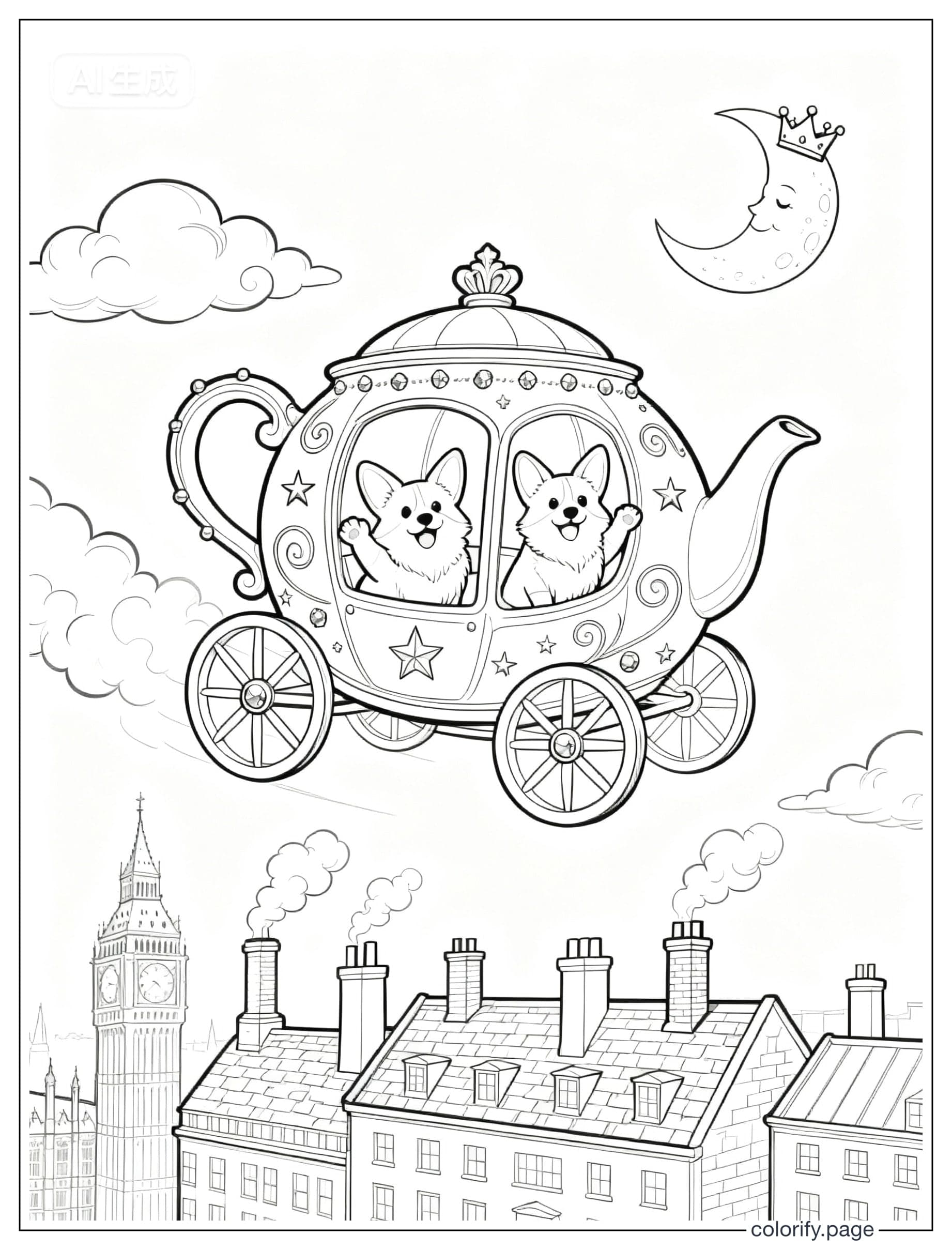 United Kingdom Theme coloring pages - Free & Printable (No Watermark)