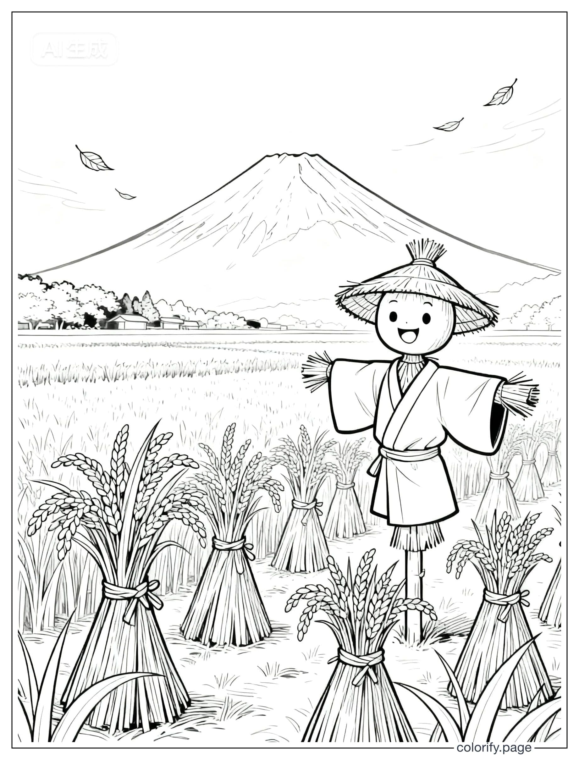 Páginas para colorear de Japan Theme - Gratis e imprimibles (Sin marca de agua)