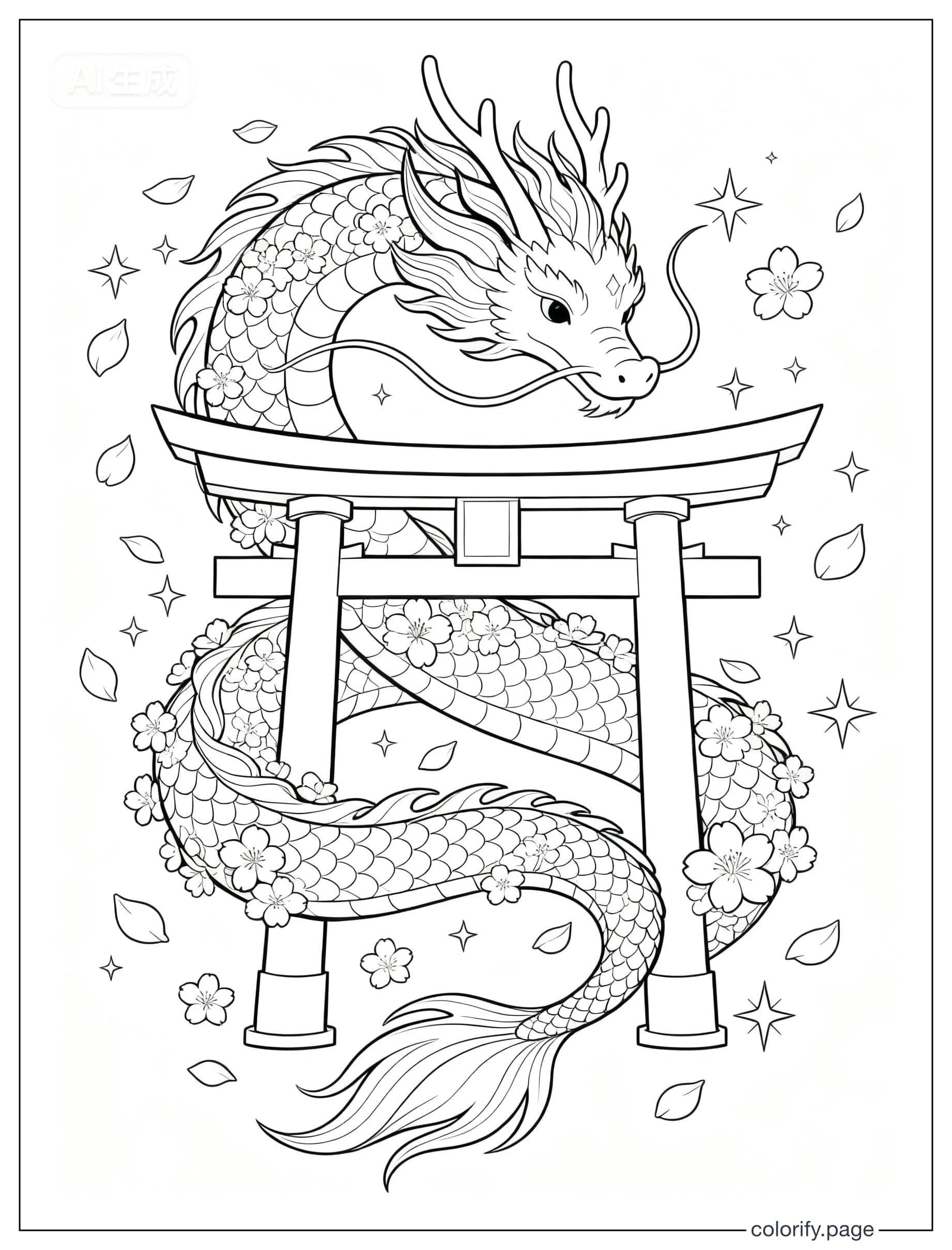 Japan Theme coloring pages - Free & Printable (No Watermark)