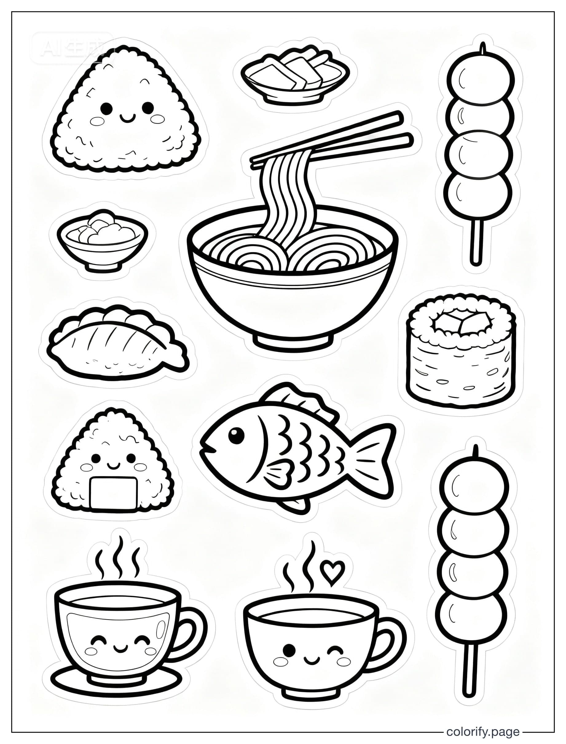 Japan Theme coloring pages - Free & Printable (No Watermark)